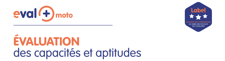 Télécharger le descriptif de l’évaluation de départ moto